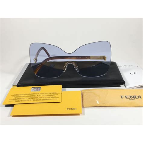 Authentic Fendi Runway FS5273 Shield Sunglasses 